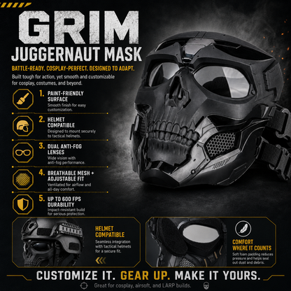 Grim Juggernaut Mask