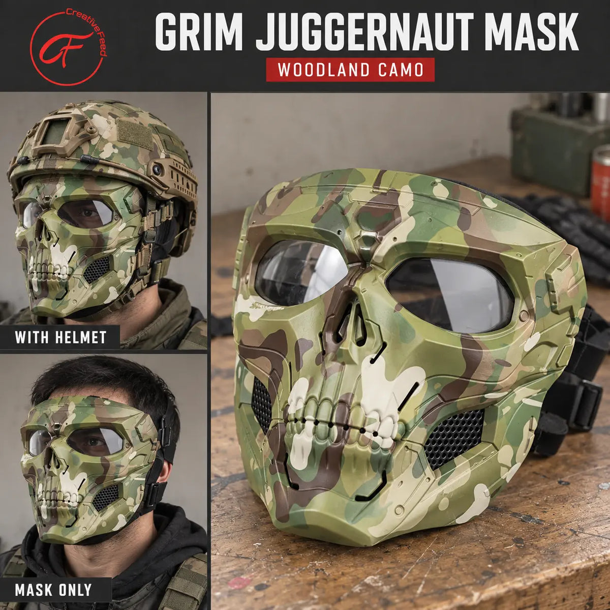 Grim Juggernaut Mask