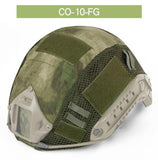 DIY Camouflage Helmet Cover