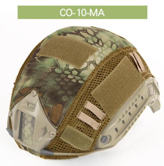 DIY Camouflage Helmet Cover