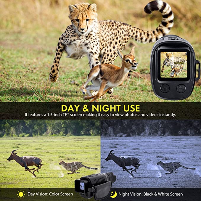 Omnicular Night Vision Camera