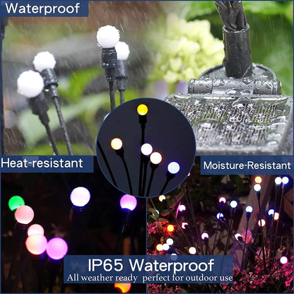 Starburst Swaying Solar Garden Lights-2PCS
