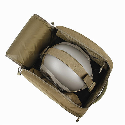 Tactical Helmet And Gear Carrier