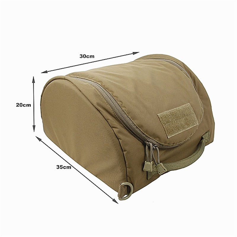 Tactical Helmet And Gear Carrier