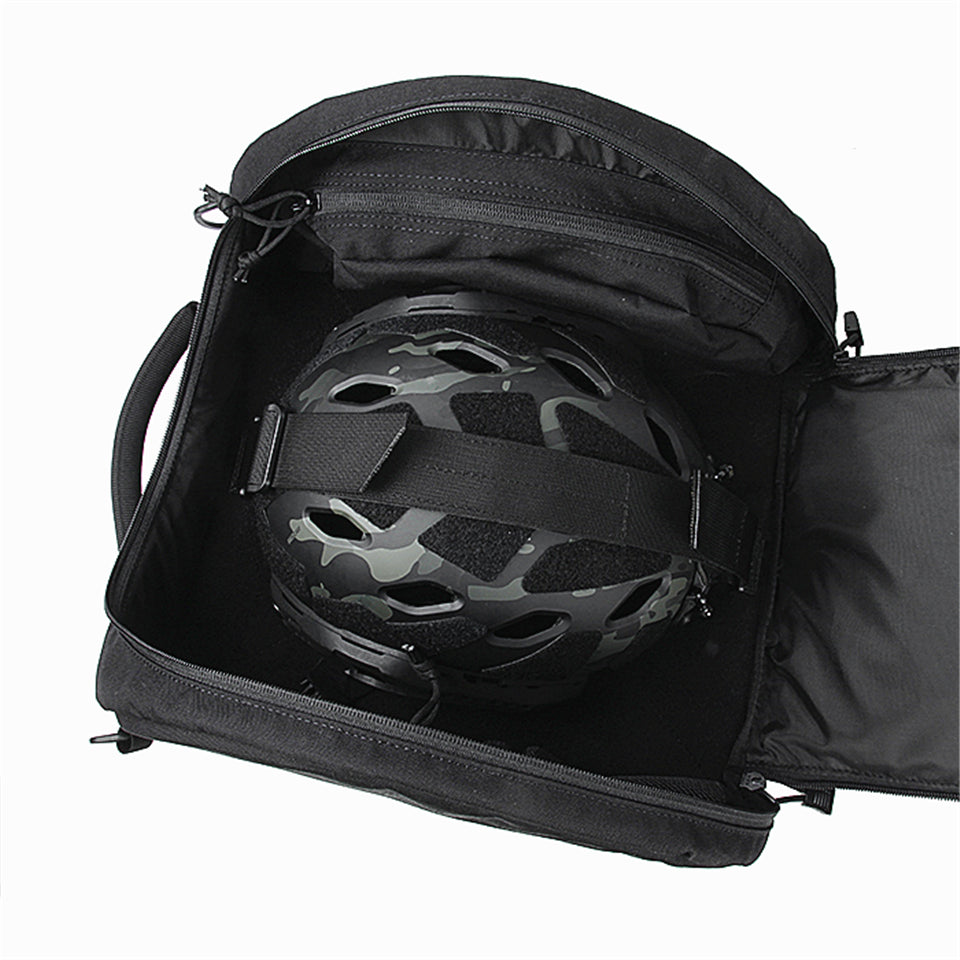 Tactical Helmet And Gear Carrier