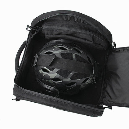 Tactical Helmet And Gear Carrier